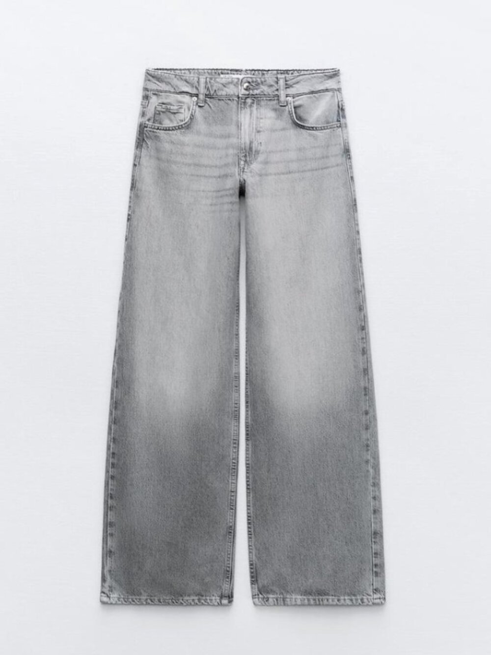 ZARA MID-RISE Z1975 WIDE LEG JEANS P16